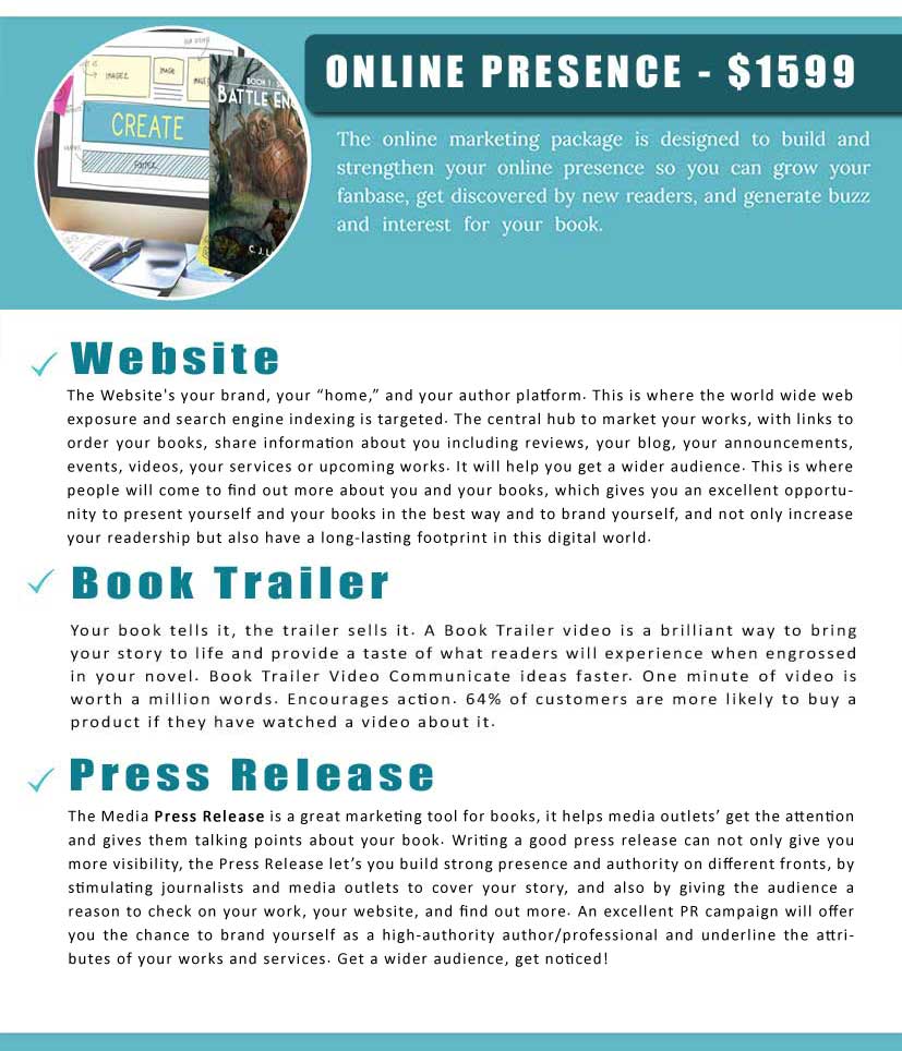 Author Online Presence